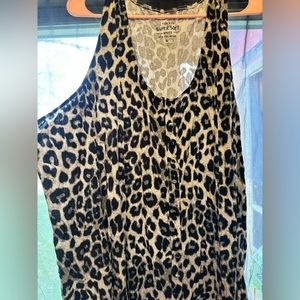 6x Super soft leopard print tank